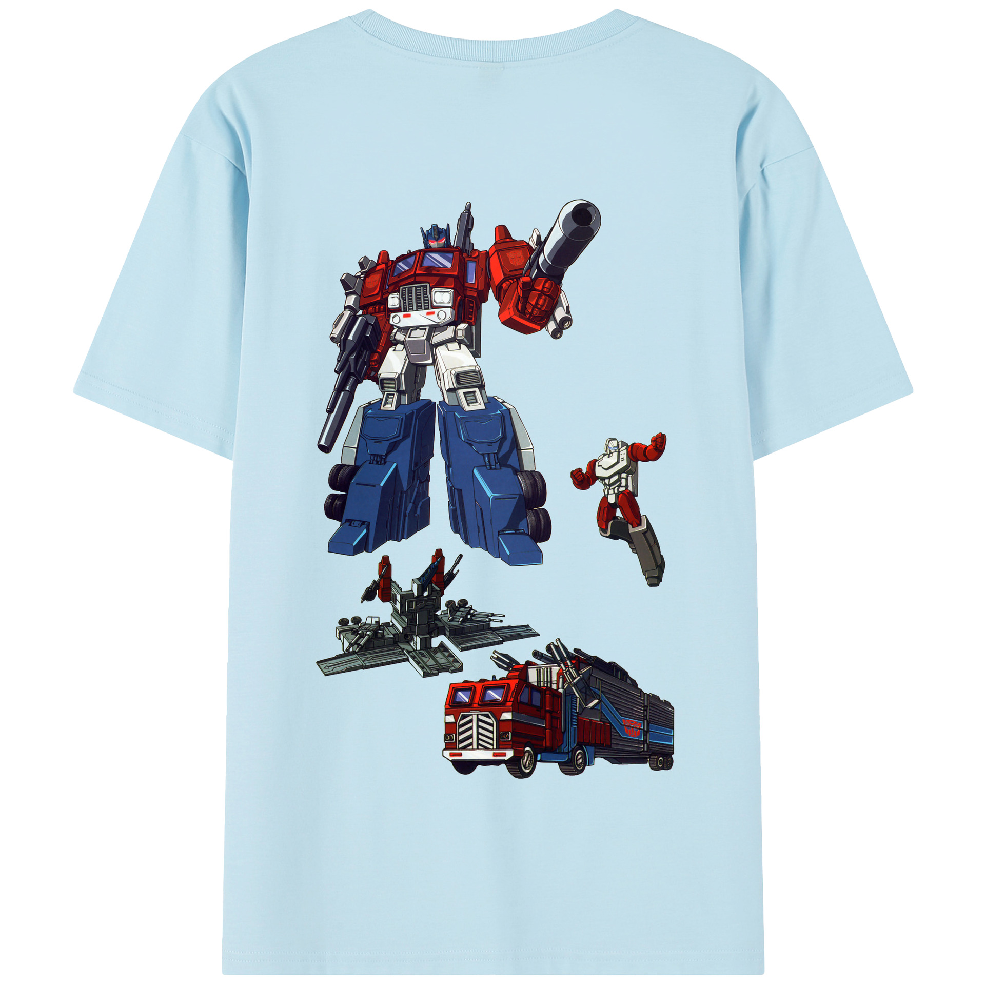 （画像用）  綿100％半袖Tシャツ（背面プリント）